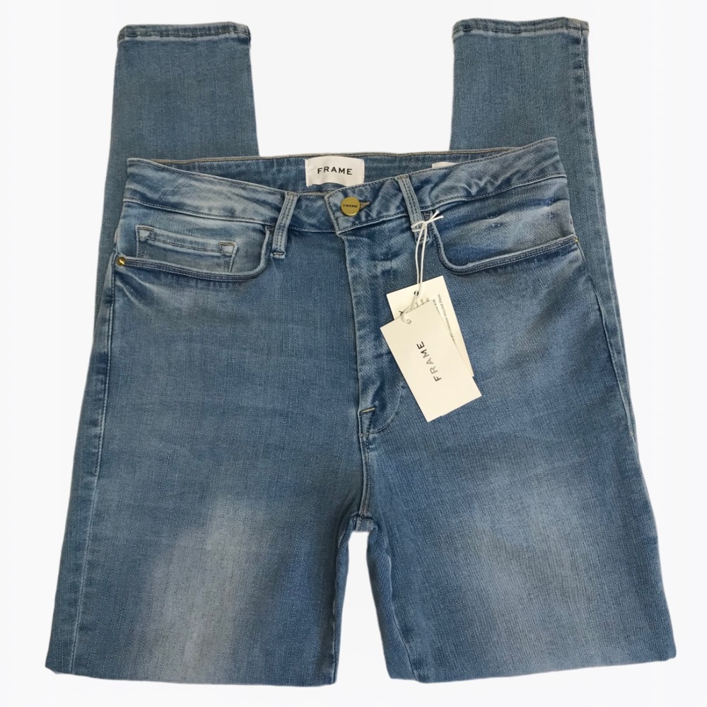 Frame Le One Skinny High-Rise Women’s Jeans - Size: 2 (29-34) - Picture 10 of 17